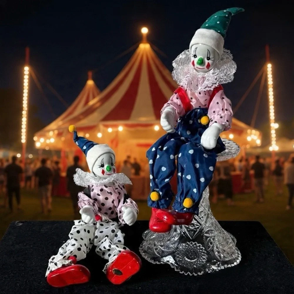 CLOWN DOLL VINTAGEt 13
